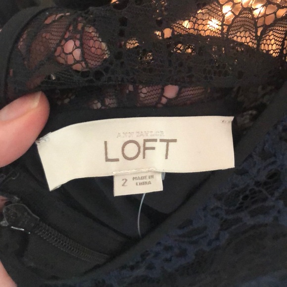 LOFT Lace Dress - Picture 2 of 5